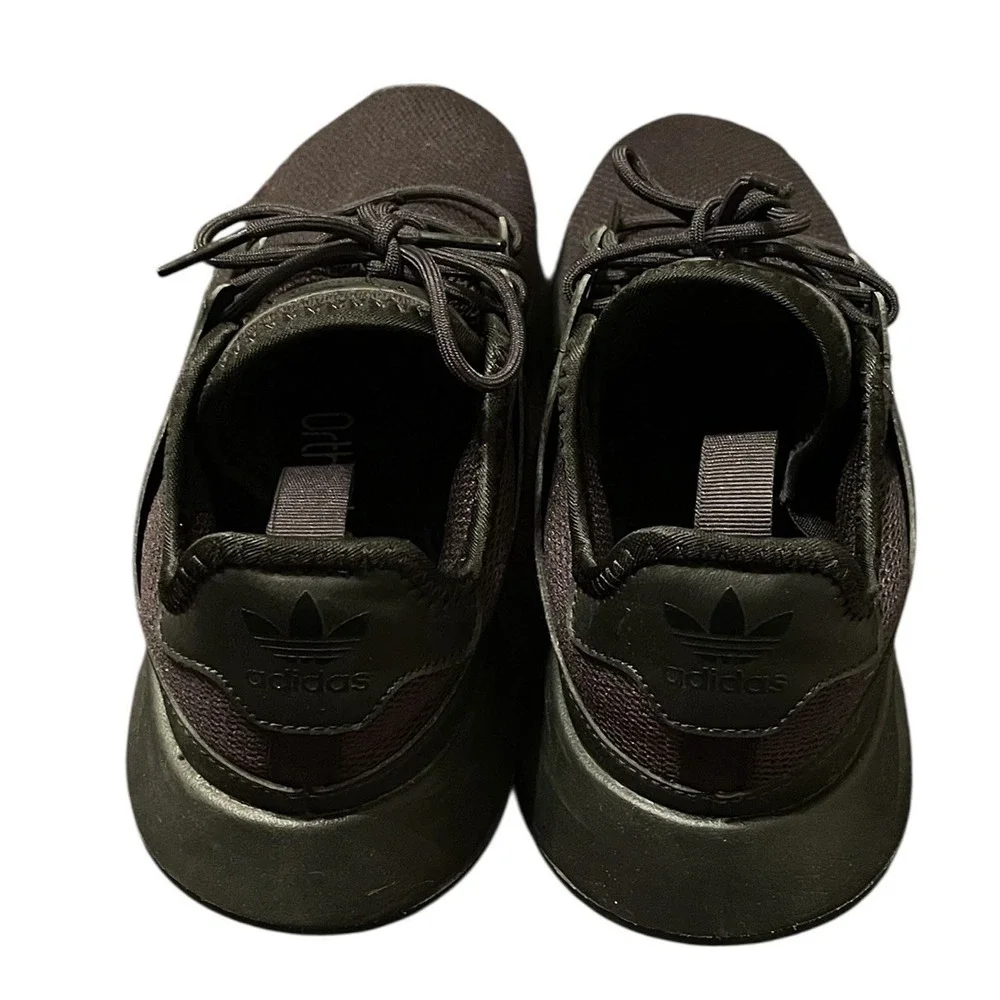 Adidas Boy's Black XPLR‎ Lace Up Slip On Sneakers Size 5